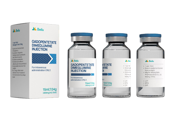 Injection de gadobénate de diméglumine
