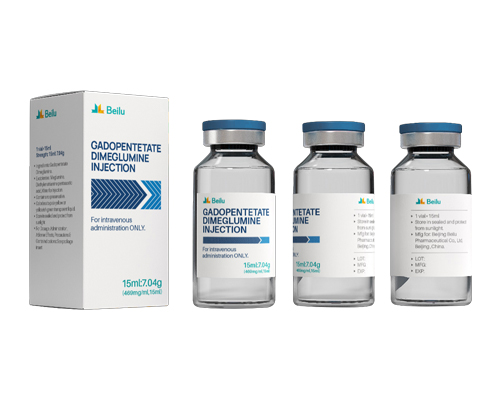 Injection de gadobénate de diméglumine